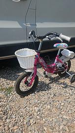 Bicicletta bambina 12,5" ( per bimba di 4/5 anni)