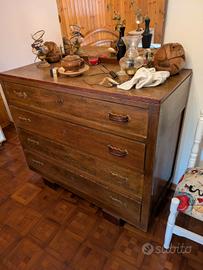cassettiera legno