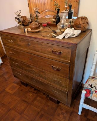cassettiera legno