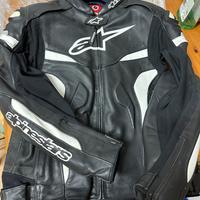 Giubbotto pelle alpinestars