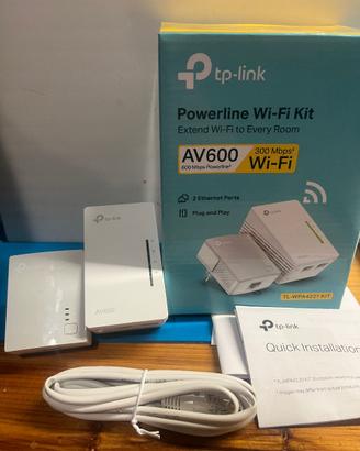 P-Link TL-WPA4220 KIT Powerline AV600 Wi-Fi - Comp