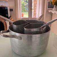 PENTOLACUOCIPASTARISTORANTE alta,con 3CESTI,