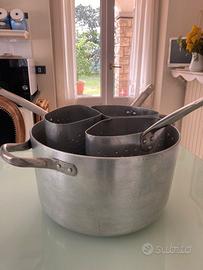 PENTOLACUOCIPASTARISTORANTE alta,con 3CESTI,