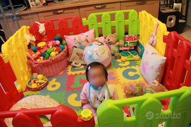 Recinto staccionata per bambini 8 moduli