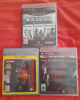 Metal gear solid collection ps3