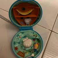 Polly pocket vintage conchiglia con sirenetta