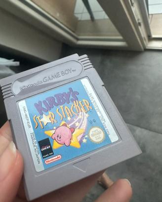 Originale kirby's star stacker per game boy