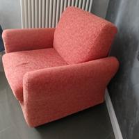 Poltrona in tessuto sfoderabile 