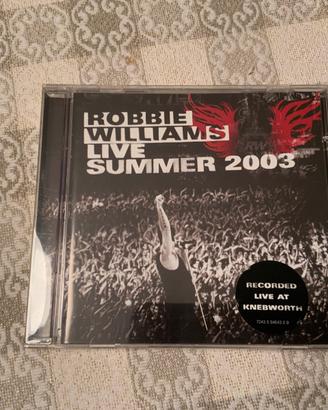 cd Robbie Williams Live Summer 2003