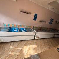 Banco frigo per pescheria
