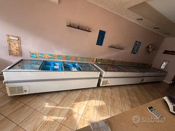 Banco frigo per pescheria