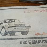 uso e manutenzione alfa 75 18 turbo