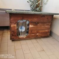 cuccia in legno massello con coibentazione
