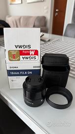 Obiettivo sigma E mount per Sony