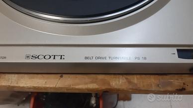 giradischi vintage SCOTT PS18