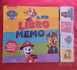 Nickelodeon Paw Patrol Il Mio Libro Memo Gioco di