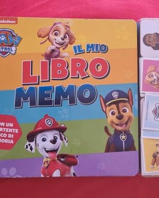 Nickelodeon Paw Patrol Il Mio Libro Memo Gioco di