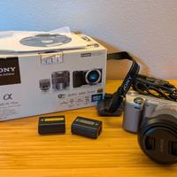 Sony Alpha Nex-5r con accessori