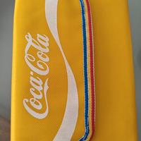 portafoglio Coca cola giallo nuovo