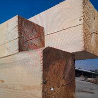 travi pali morali in legno