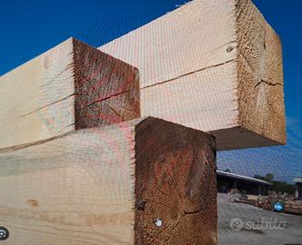 travi pali morali in legno