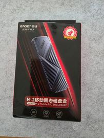 case Ssd m2 sola recinzione 20 Gbps usb 3.2 