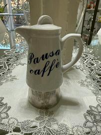 Caffettiera con cerámica