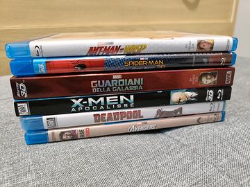 Lotto 6 blu-ray marvel edizione italiana (no 3d)