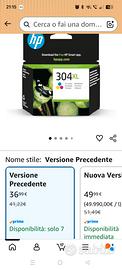 cartuccia a colori XL 304