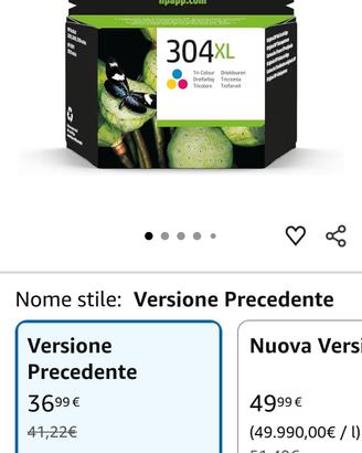 cartuccia a colori XL 304