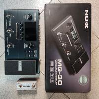 NUX MG30 PEDALIERA MULTIEFFETTO COME NUOVA!