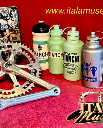 Guarnitura bicicletta corsa vintage Bianchi