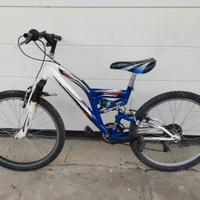 Bici ragazzo biammortizzata