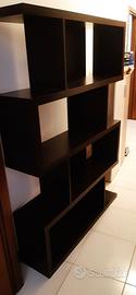 Libreria noce scuro