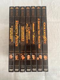 DVD 007 Pierce Brosnan Timothy Dalton Lazenby