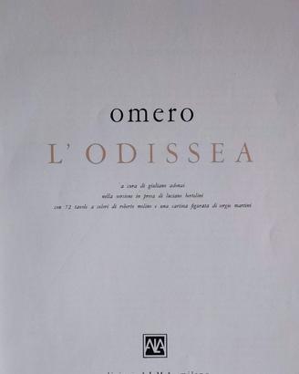 L'Odissea - Ed. 1966 A.L.M.A. Milano