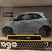 Burago - New Fiat 500e 1/24