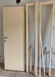 Porta a battente beige