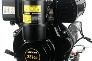 Motore loncin d230f conico - avv. elettrico 227 cc