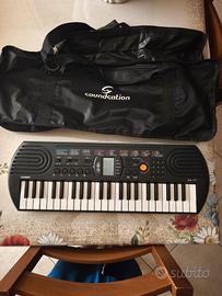 tastiera Casio sa77 completa di borsa 