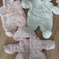 3 Capi abbigliamento neonata 