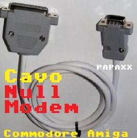 Cavo Null Modem per Commodore Amiga - videogiochi
