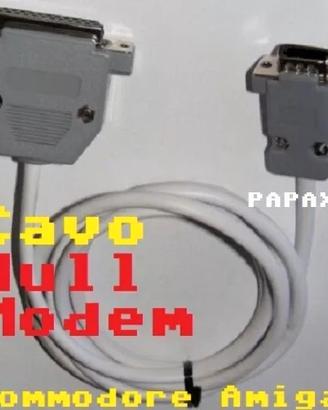 Cavo Null Modem per Commodore Amiga - videogiochi