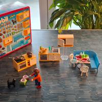 PLAYMOBIL 5336 Dollhouse Cucina USATO SET COMPLETO