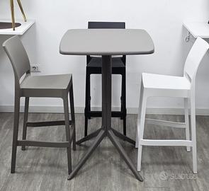 TAVOLI ALTI SNACK SGABELLI BAR PIZZERIA FAST FOOD