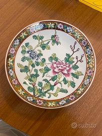 Piatto decorativo giapponese in porcellana