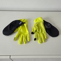 Guanti sport, sci, con copertura impermeabile