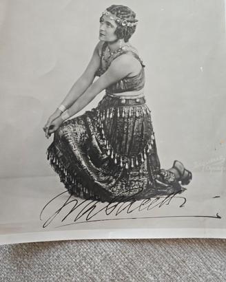 Foto originale e autografata Iva Pacetti