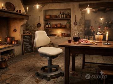 SGABELLO DA LABORATORIO SIRONA 