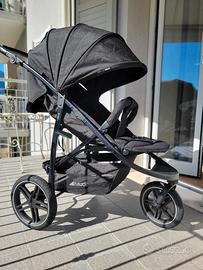 Passeggino trekking Hauck Rapid 3R con parapioggia